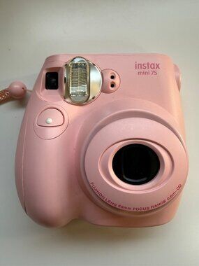 Fujifilm Instax Mini 7S Instant Camera with Pink Case